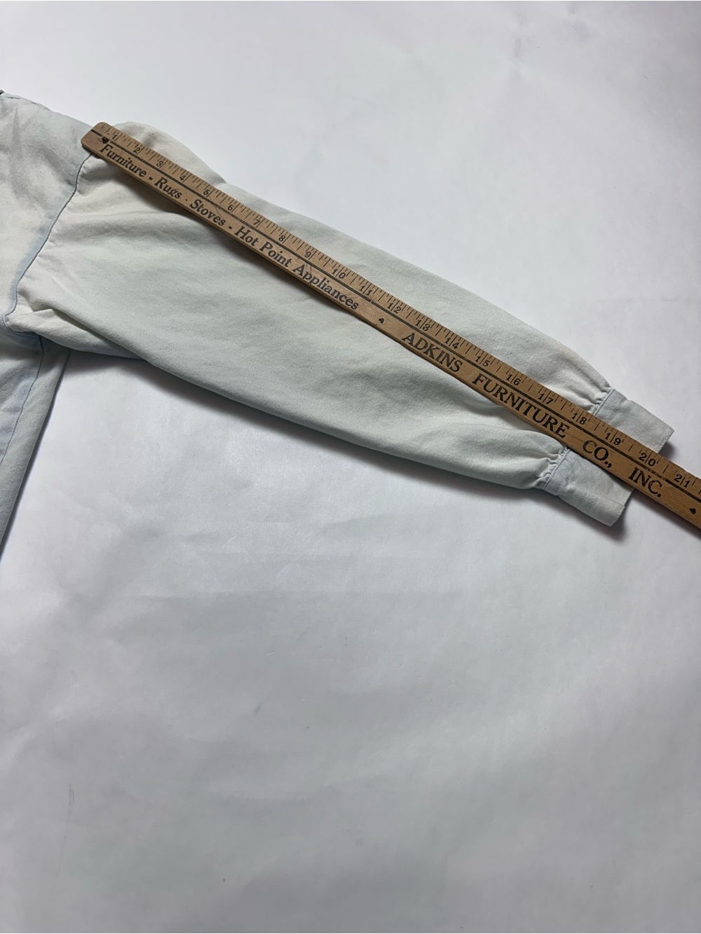 Vintage 90s Solutions Floral Embroidered Collar Cotton Blouse Shirt S - Picture 8 of 9